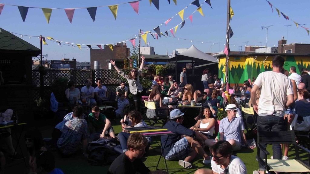 Queen Of Hoxton Rooftop Bar