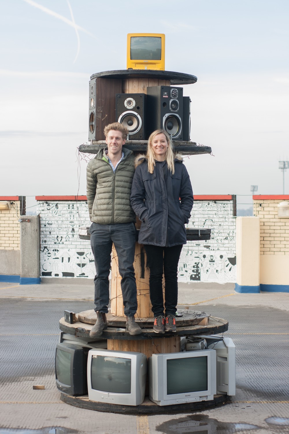 Storeys London is a summer rooftop patio located on top of the former BBC car park founded by co-owners Emma McAlpine and Christopher Arthey. Photo: Andrey Uverskiy