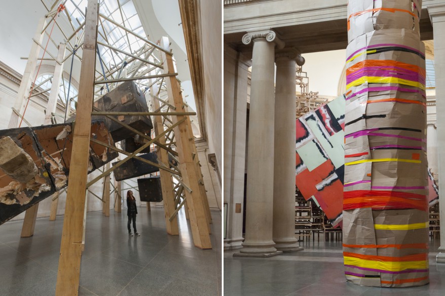 Tate Britain Commission 2014: Phyllida Barlow. Image courtesy Tate Britain.