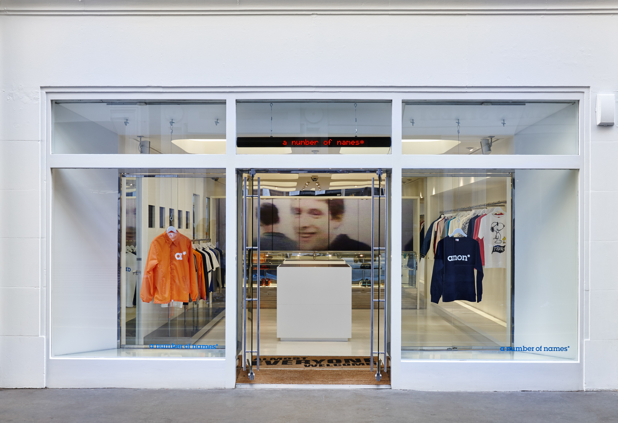 A Number of Names flagship Soho store, which opened May 2015.