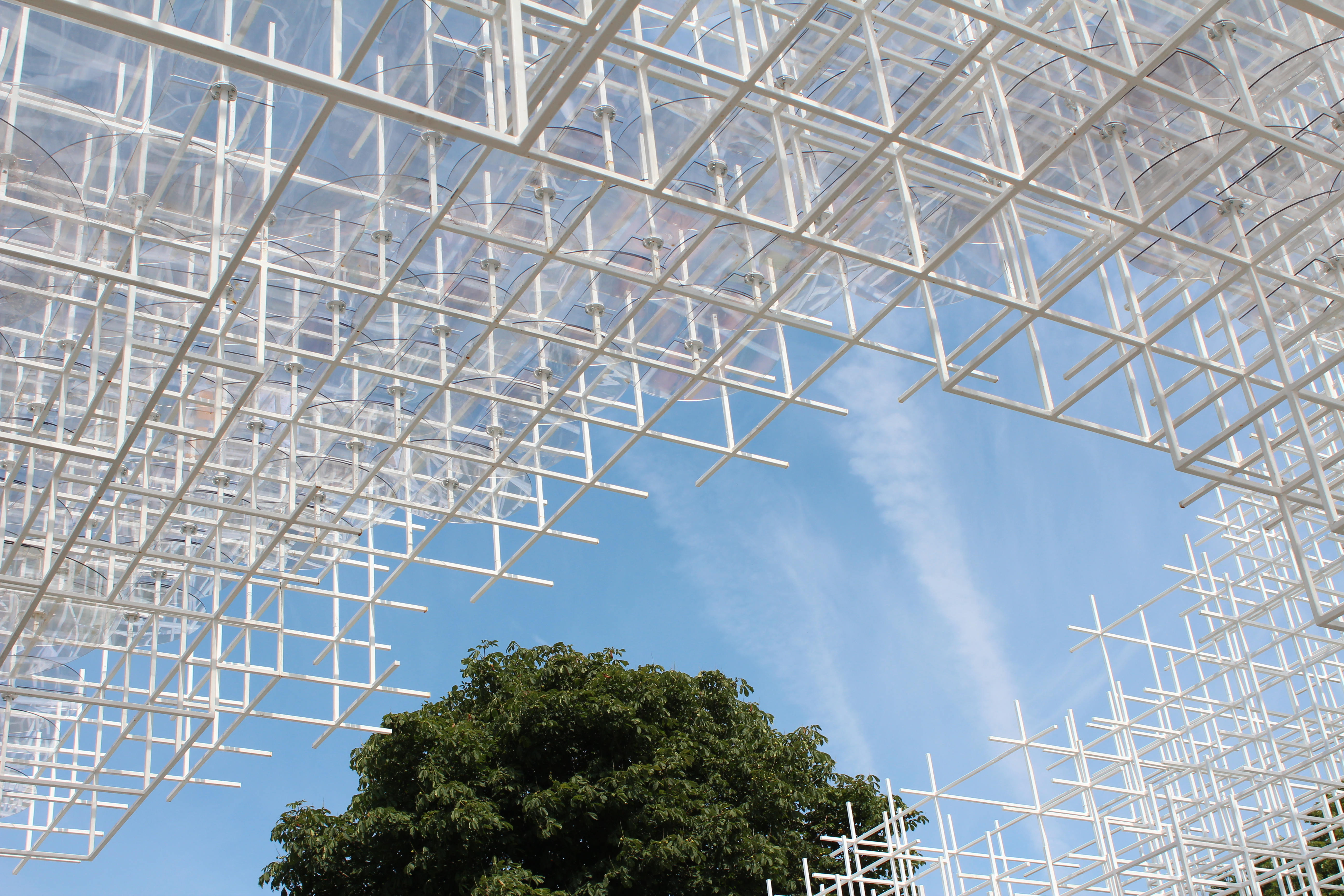 Views from the Serpentine: Japanese architect Sou Fujimoto's 2013 Pavilion. 