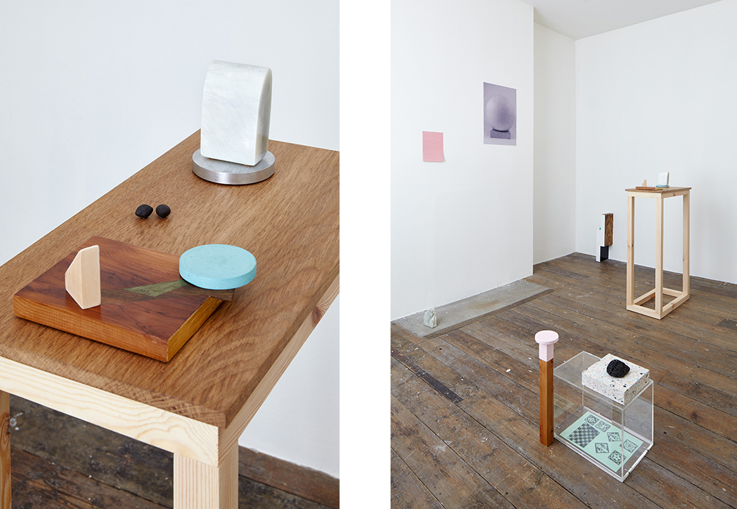 Installation by Sarah Hughes, One Dozen and Zero Units. South London Gallery. Images via the artist.