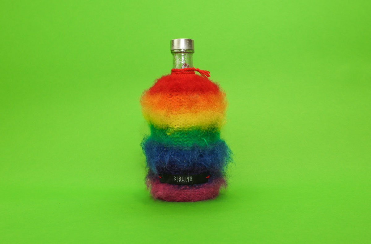 Customised bottle designed by SIBLING