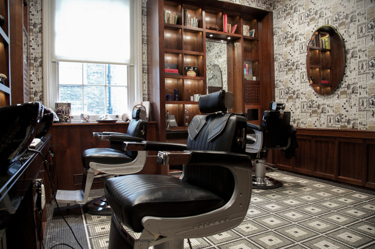 The Barber at Bourdon House (via Dunhill)