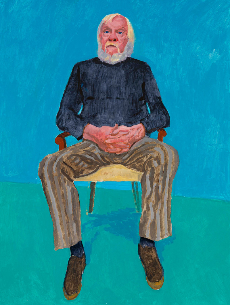 David Hockney, John Baldessari, 13th, 16th December, 2013 (Via RA)