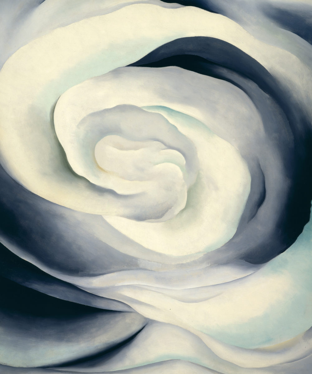 Georgia O'Keeffe, Abstraction White Rose (Via Tate Modern)