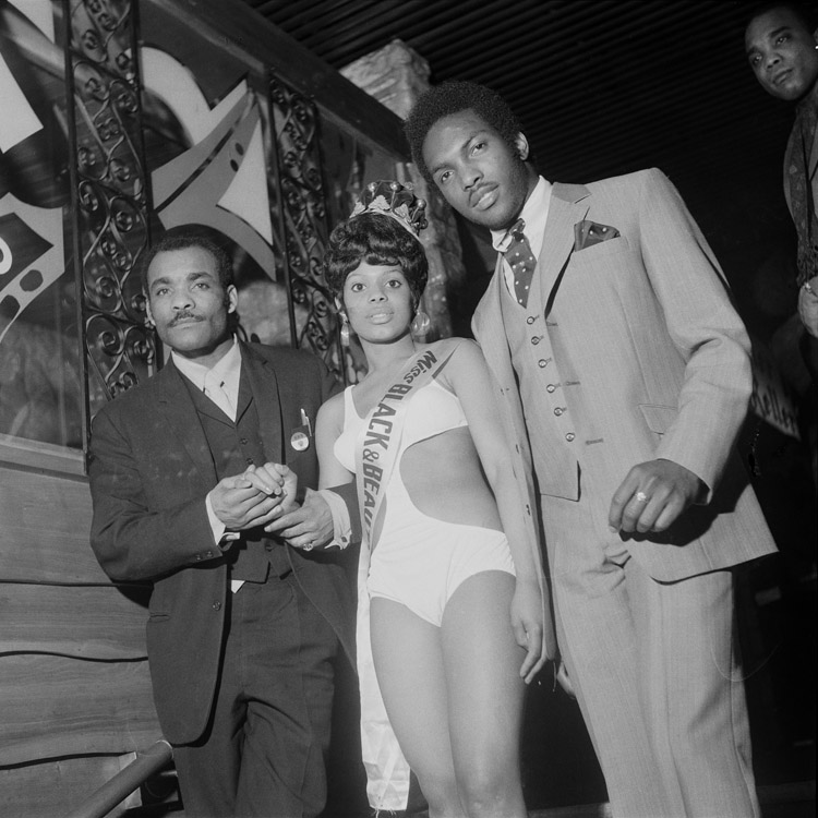 Miss Black & Beautiful, Hammersmith Palais, London, 1970s.