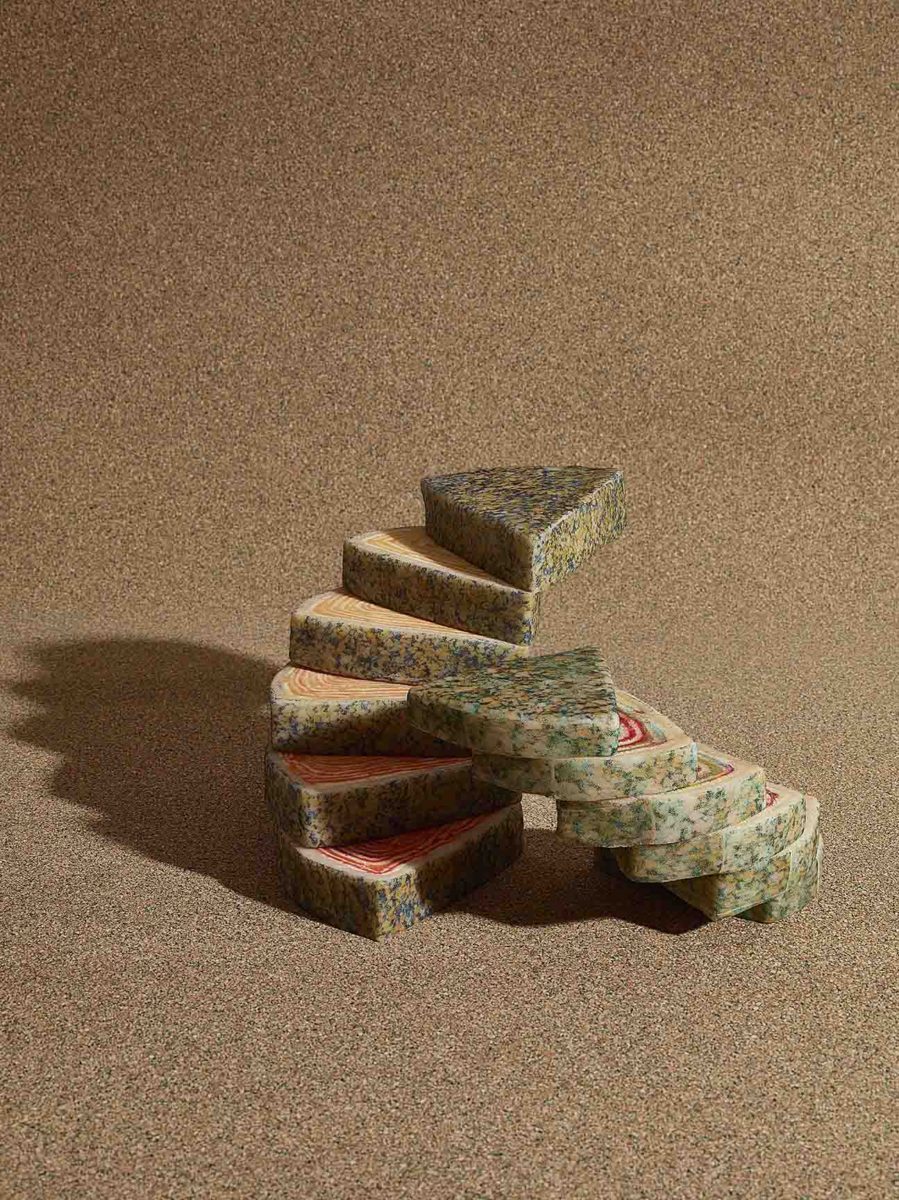 Cork Staircase Cake (via KUFstudios)