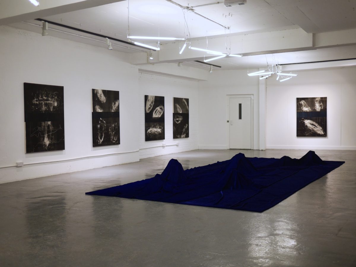 Installation view of Process of Elimination, Display Gallery, 2016