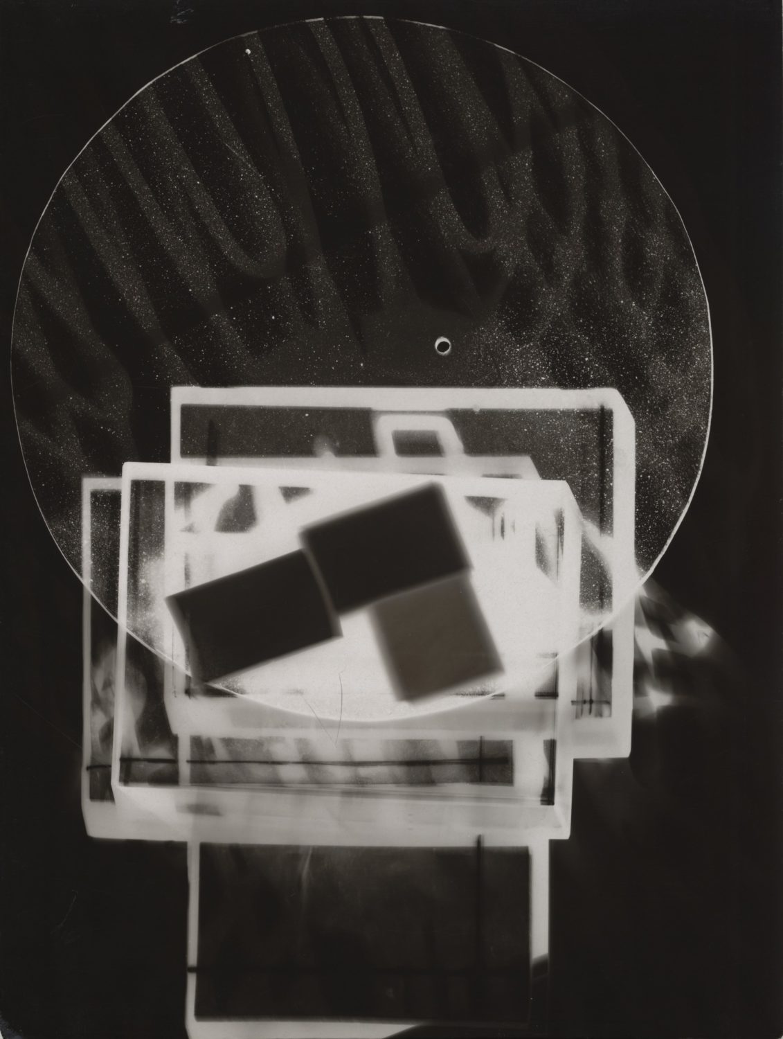 Black White Gray" Photography Bauhaus Poster LASZLO MOHOLY-NAGY  "A Lightplay