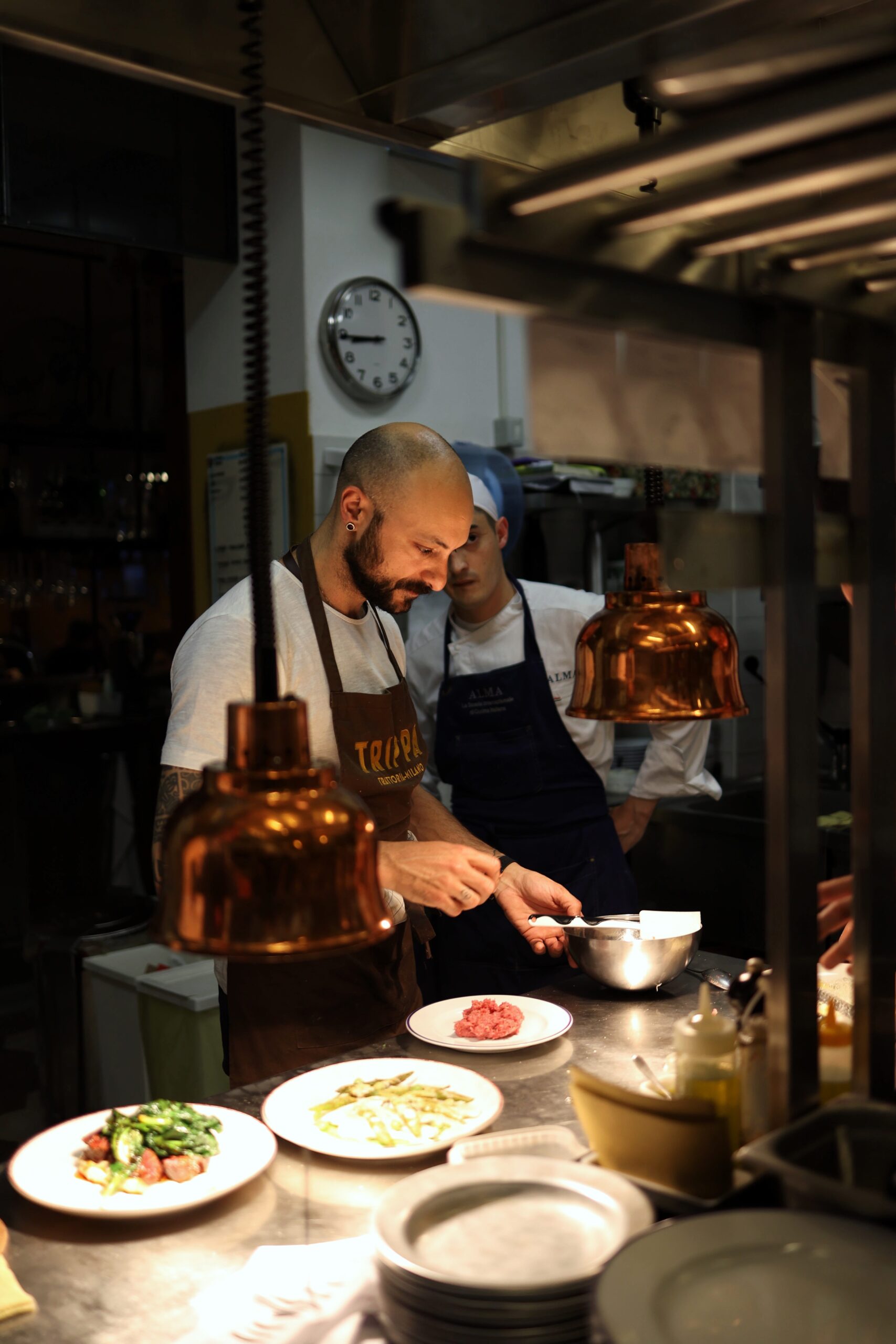 Chef Diego Rossi Working Something Curated