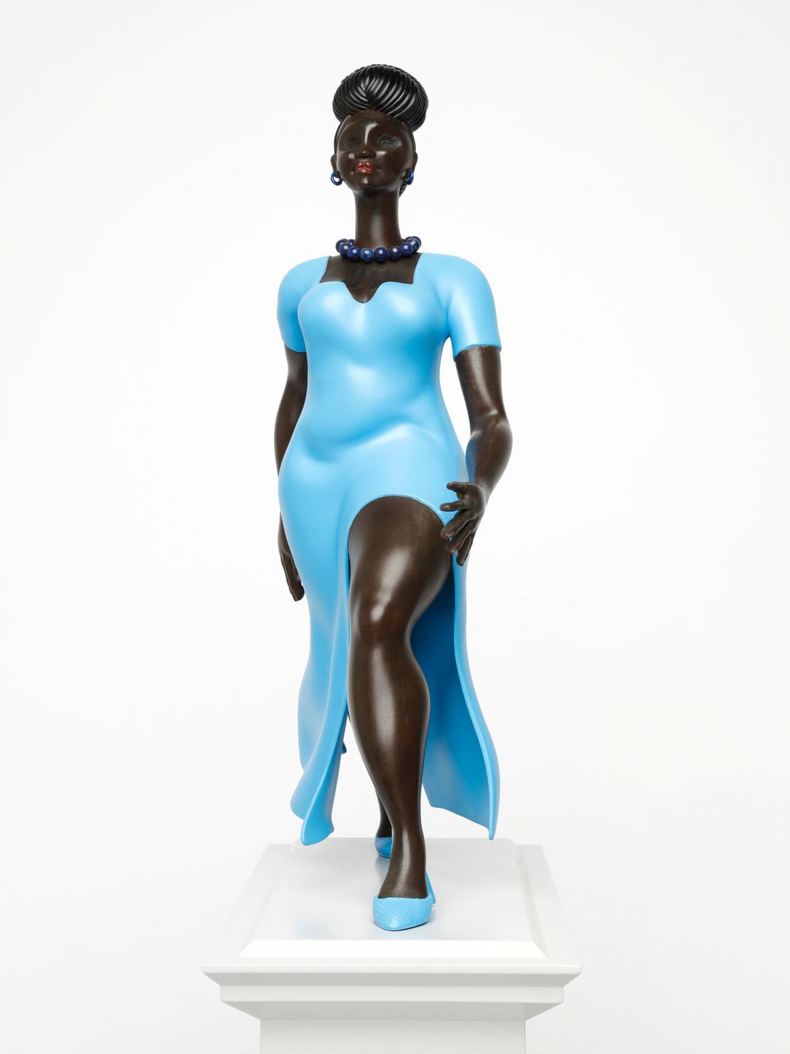 Trafalgar Square's Fourth Plinth Nominates Tschabalala Self's 'Lady in ...